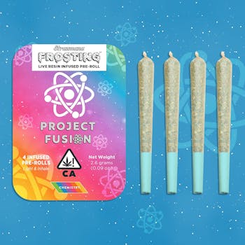 STRAWNANA FROSTING LIVE RESIN INFUSED 4PK 2.6G